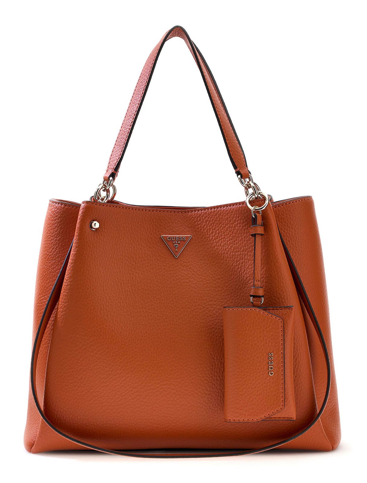 GUESS Lorella Girlfriend Tote Ginger GUESS Lorella Girlfriend Tote Ginger