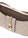 GUESS Yvonne Logo Mini Convertible Shoulder Bag Stone Logo GUESS Yvonne Logo Mini Convertible Shoulder Bag Stone Logo