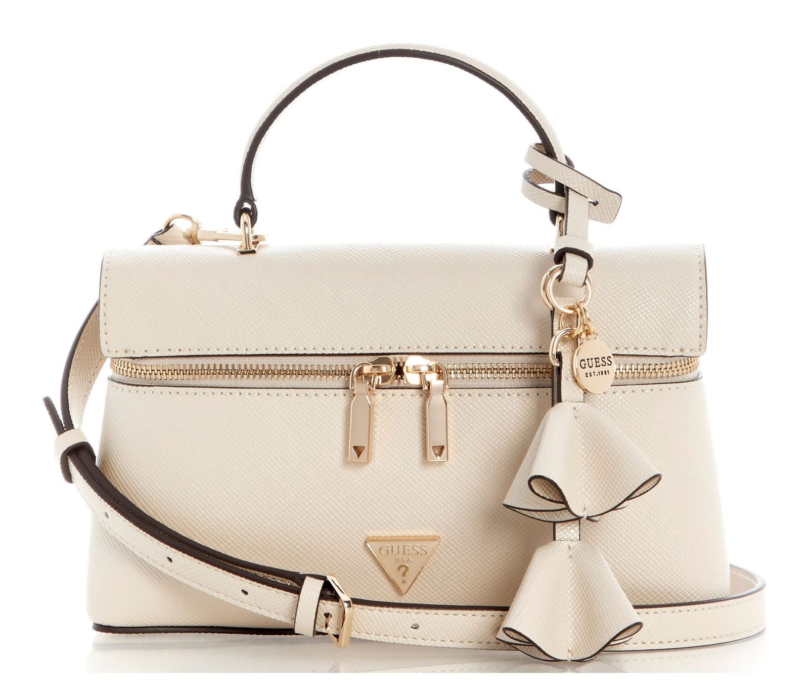 GUESS Danielle Hobo Bag Bone