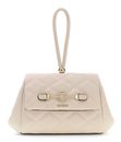 GUESS Frances Mini Flap Crossbody Bag Bone