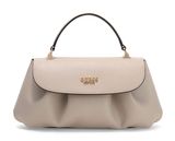 GUESS Amorette Top Handle Flap Bag Taupe GUESS Amorette Top Handle Flap Bag Taupe