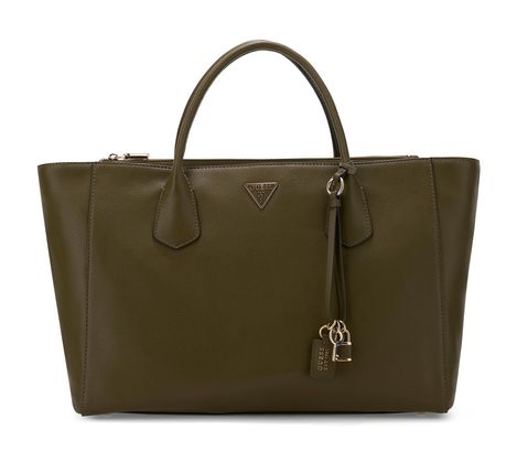 GUESS Marissa Tech Tote Olive
