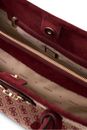 GUESS Samantha Girlfriend Satchel Merlot Logo