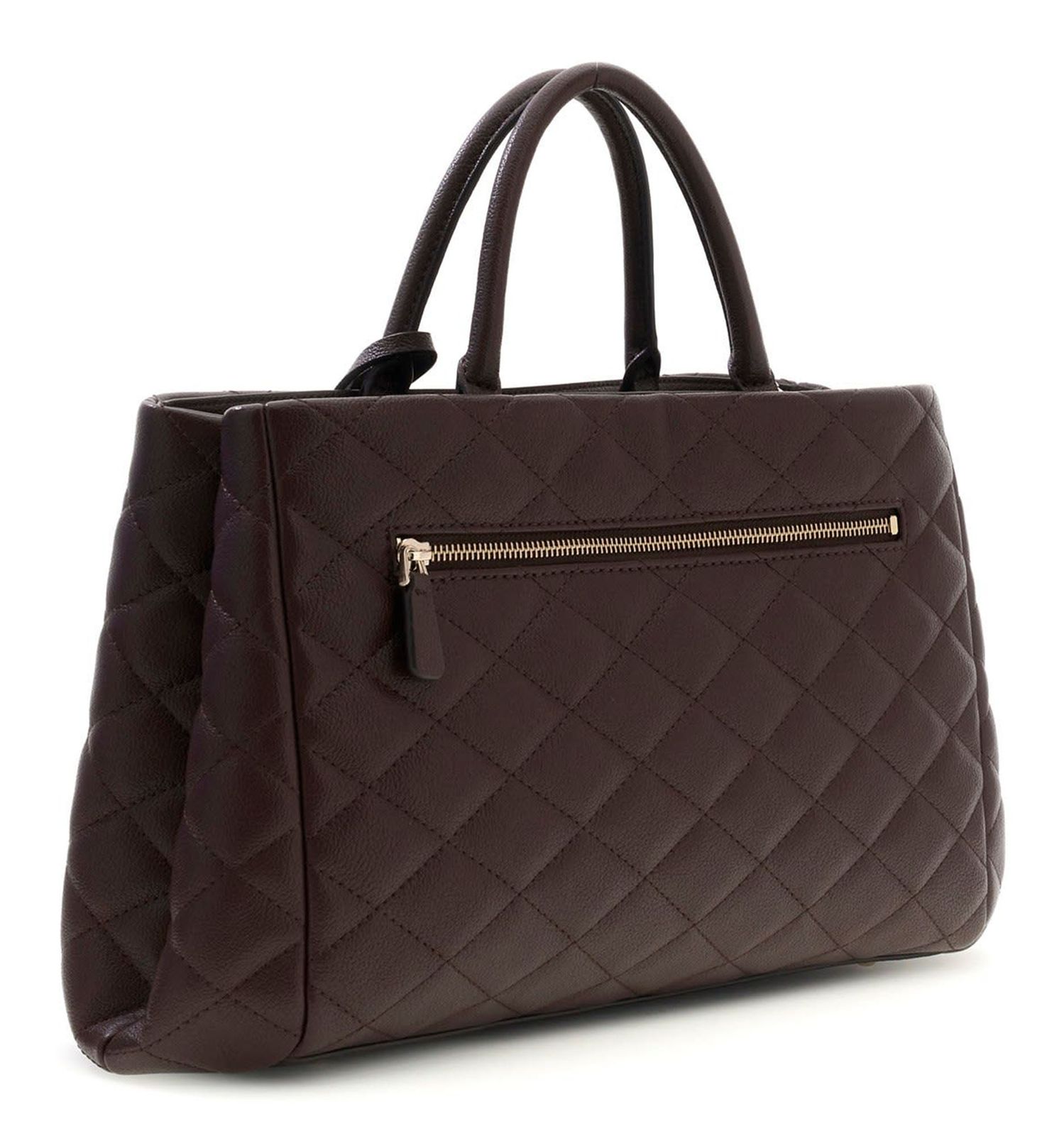 GUESS Frances Girlfriend Satchel Brown GUESS Frances Girlfriend Satchel Brown