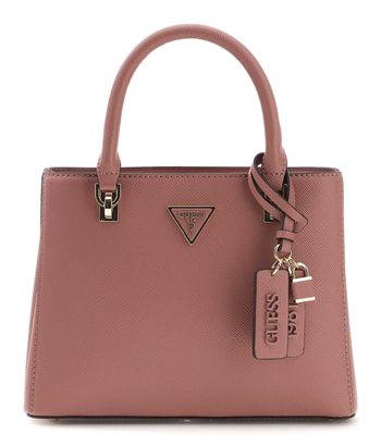 GUESS Noelle II Multi Compartment Satchel S Rosewood GUESS Noelle II Multi Compartment Satchel S Rosewood