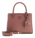 GUESS Noelle II Multi Compartment Satchel S Rosewood GUESS Noelle II Multi Compartment Satchel S Rosewood