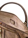 GUESS Yvonne Logo Mini Satchel Latte Logo GUESS Yvonne Logo Mini Satchel Latte Logo