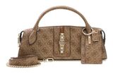 GUESS Yvonne Logo Mini Satchel Latte Logo GUESS Yvonne Logo Mini Satchel Latte Logo