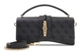 GUESS Yvonne Logo Mini Top Handle Flap Coal Logo GUESS Yvonne Logo Mini Top Handle Flap Coal Logo