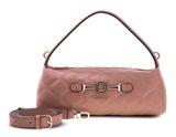 GUESS Frances Mini Top Zip Crossbody Bag Rosewood