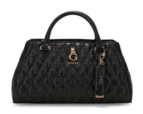 GUESS Tamara Girlfriend Satchel Black GUESS Tamara Girlfriend Satchel Black
