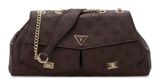 GUESS Blake Convertible Crossbody Flap Brown Logo GUESS Blake Convertible Crossbody Flap Brown Logo