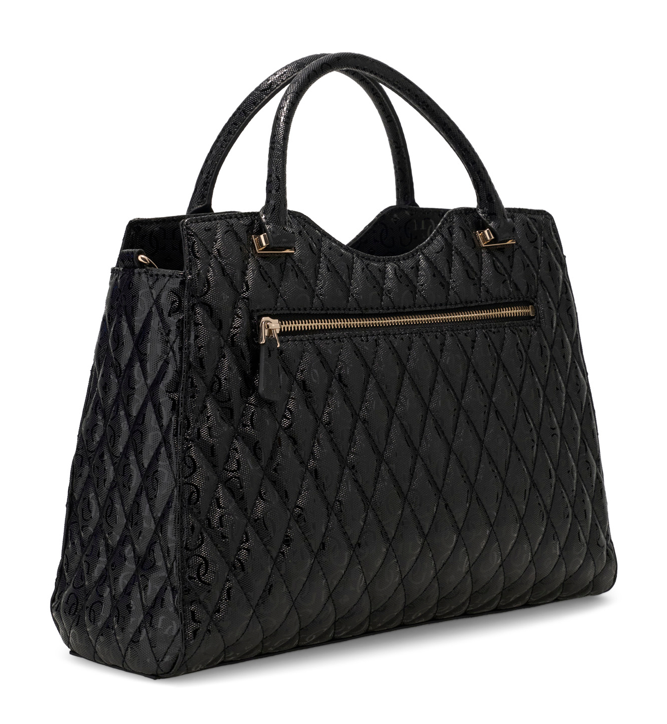 GUESS Tamara Satchel Black GUESS Tamara Satchel Black