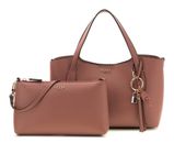 GUESS Melody 2 In 1 Satchel Rosewood GUESS Melody 2 In 1 Satchel Rosewood