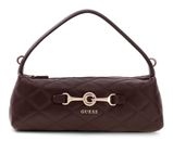 GUESS Frances Mini Top Zip Crossbody Bag Brown GUESS Frances Mini Top Zip Crossbody Bag Brown