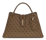 GUESS Yvonne Girlfriend Carryall Latte Logo