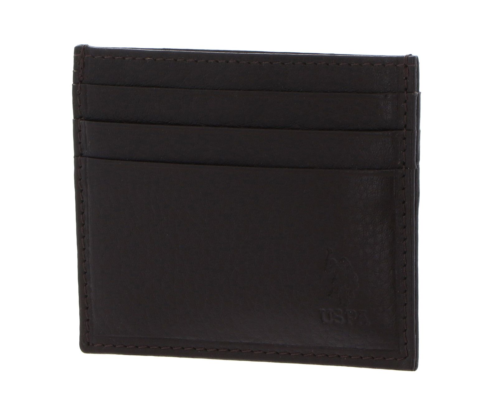 U.S. POLO ASSN. Brazil Credit Card Holder Brown