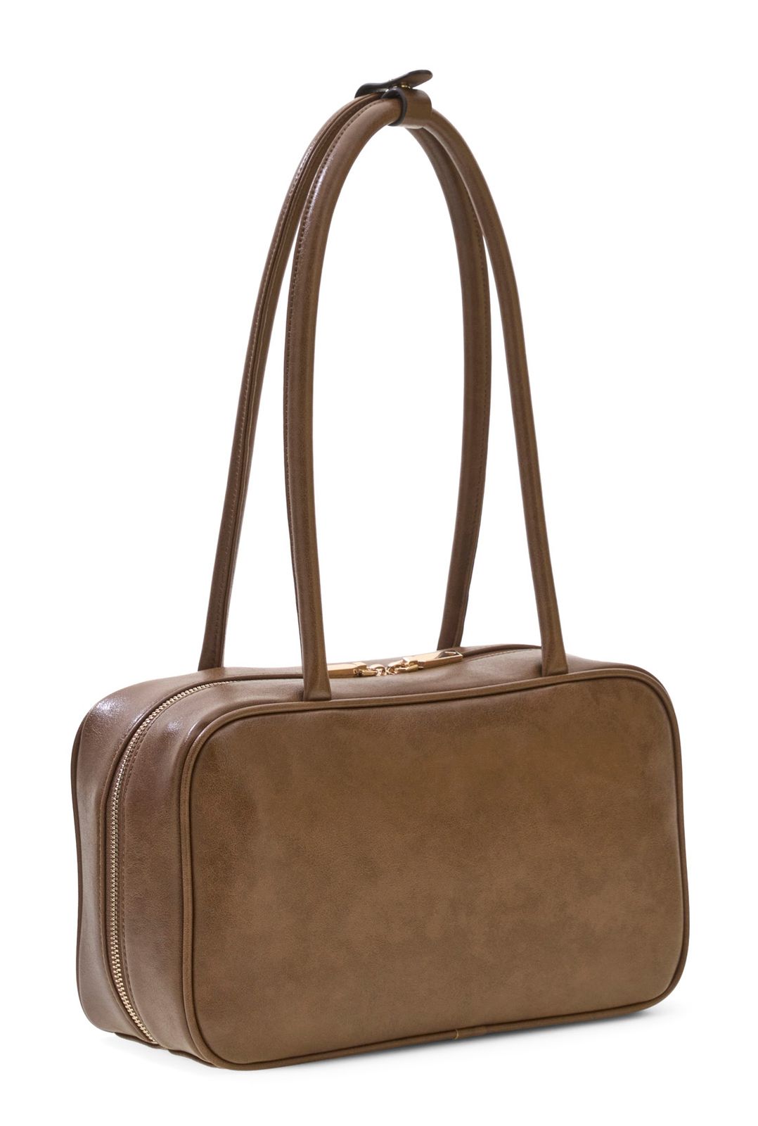 GUESS Bronna Shoulder Satchel Brown GUESS Bronna Shoulder Satchel Brown