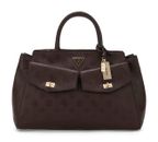 GUESS Blake Girlfriend Satchel L Brown Logo GUESS Blake Girlfriend Satchel L Brown Logo