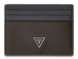 GUESS Milano Card Holder Dark Oak / Grey