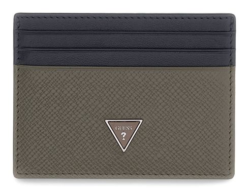 GUESS Milano Card Holder Grey / Blue GUESS Milano Card Holder Grey / Blue