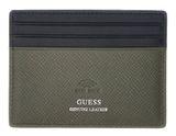 GUESS Milano Card Holder Grey / Blue