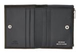 GUESS Milano Bifold Top Zip Wallet Dark Oak / Grey