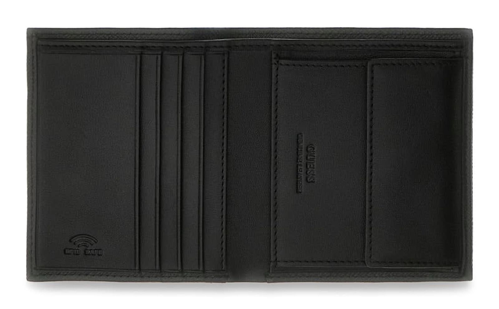 GUESS Milano Bifold Wallet S Black GUESS Milano Bifold Wallet S Black