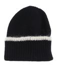 KARL LAGERFELD Apres Ski Club Autograph Bicolor Beanie Black KARL LAGERFELD Apres Ski Club Autograph Bicolor Beanie Black