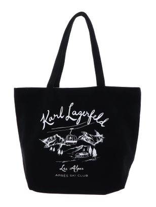 KARL LAGERFELD Apres Ski Club K / Essential Apres Ski Rev Shopper Black KARL LAGERFELD Apres Ski Club K / Essential Apres Ski Rev Shopper Black