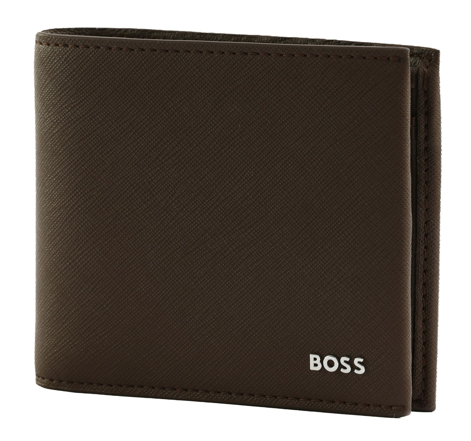 BOSS Northon 4CC Coin Wallet Dark Brown
