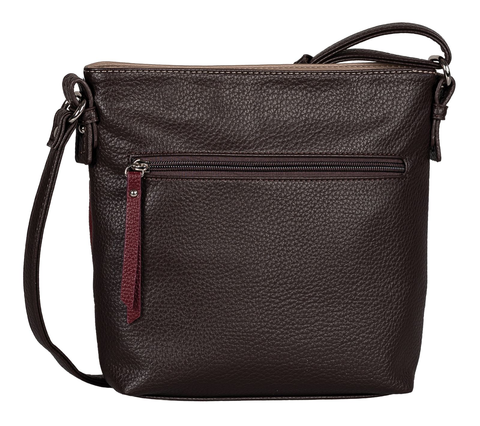 TOM TAILOR Ellen Crossbag M Dark Brown