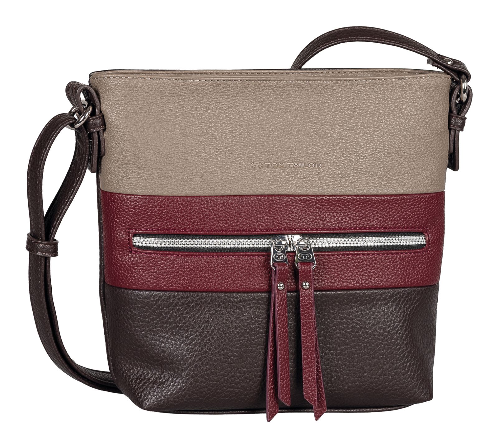 TOM TAILOR Ellen Crossbag M Dark Brown TOM TAILOR Ellen Crossbag M Dark Brown