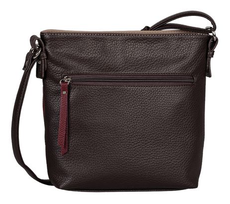 TOM TAILOR Ellen Crossbag M Dark Brown
