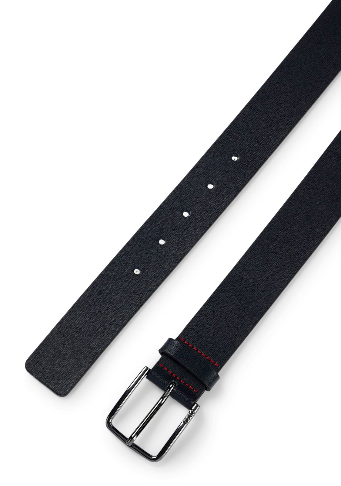 HUGO Gerik Sz35 Leather Belt W90 Navy HUGO Gerik Sz35 Leather Belt W90 Navy