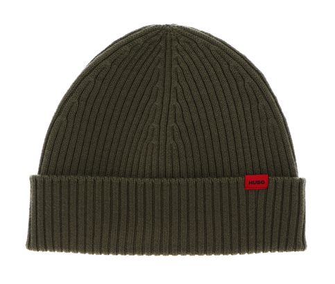 HUGO Xola Beanie Open Green HUGO Xola Beanie Open Green