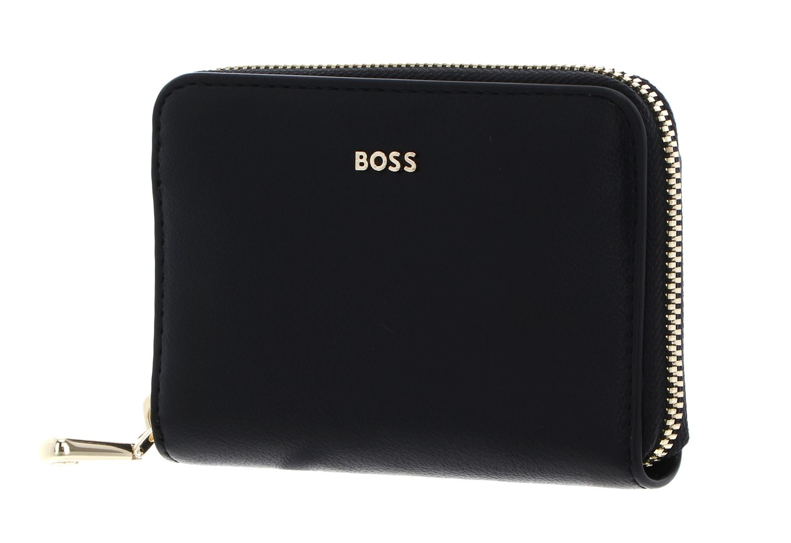 BOSS Sandy Mini Ziparound Wallet Black