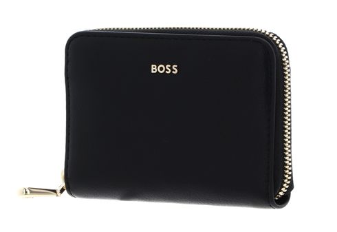 BOSS Sandy Mini Ziparound Wallet Black