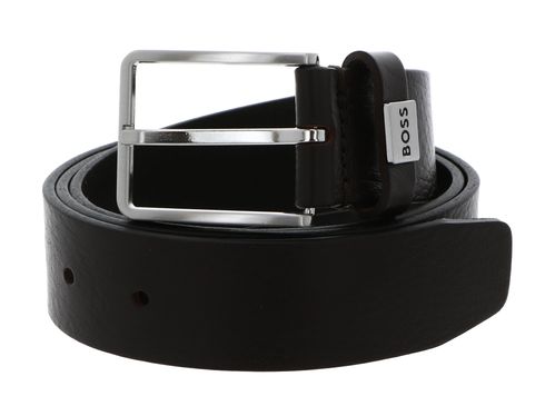 BOSS Elio Sz35 Leather Belt W85 Dark Brown