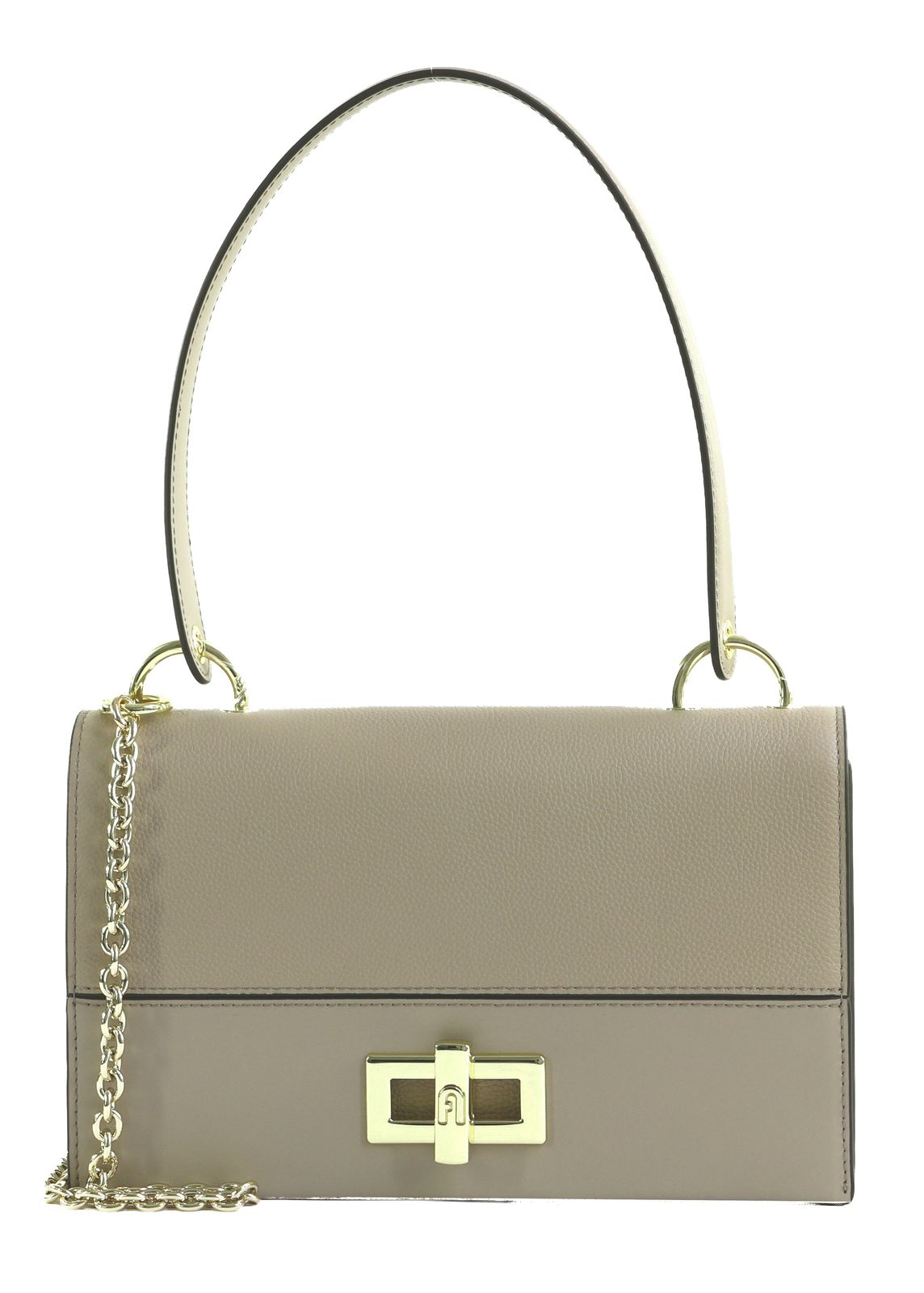 FURLA Amelia Crossbody Bag M Cachemire Gray