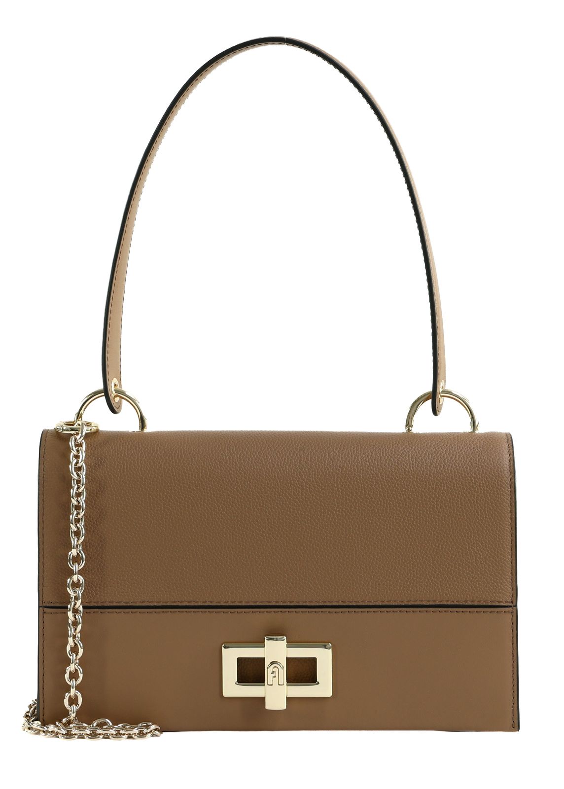 FURLA Amelia Crossbody Bag M Toffee