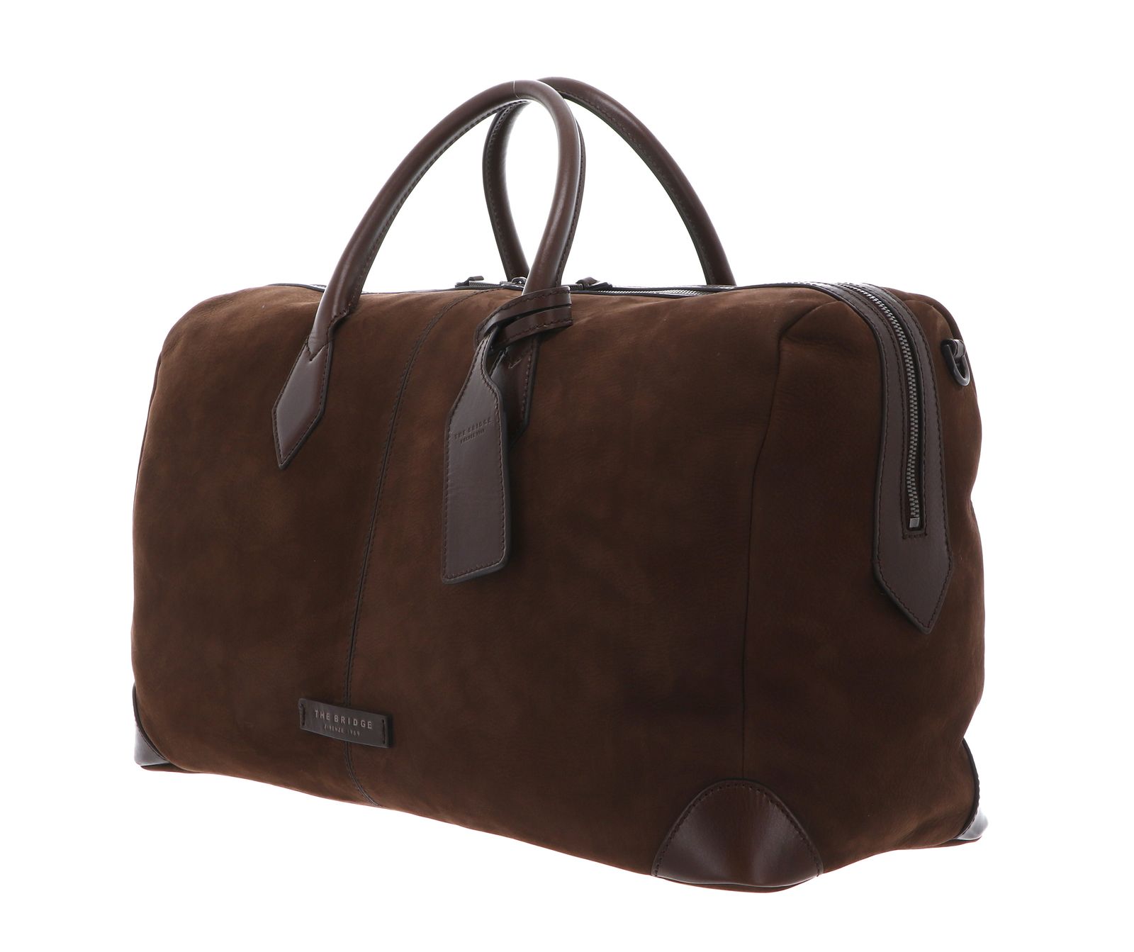 THE BRIDGE Travel Soft Duffle Bag Moka THE BRIDGE Travel Soft Duffle Bag Moka