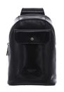 THE BRIDGE Mattia Single Strap Backpack Nero THE BRIDGE Mattia Single Strap Backpack Nero