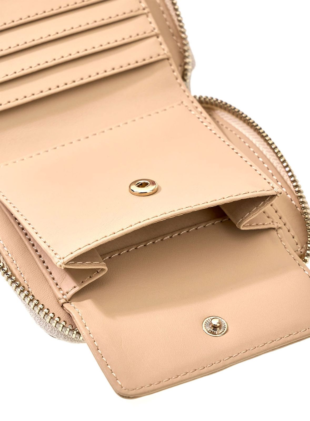 GUESS Allegra SLG Zip Around Wallet S Vanilla Logo GUESS Allegra SLG Zip Around Wallet S Vanilla Logo