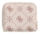 GUESS Allegra SLG Zip Around Wallet S Vanilla Logo GUESS Allegra SLG Zip Around Wallet S Vanilla Logo