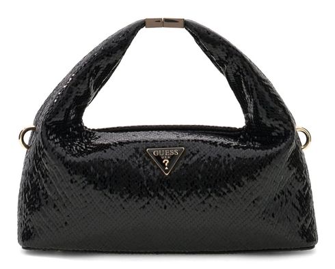 GUESS Jewels Mini Top Handle Pouch Black GUESS Jewels Mini Top Handle Pouch Black