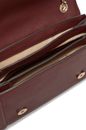 GUESS Noelle II Convertible Xbody Flap Bag Burgundy