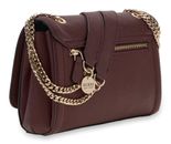 GUESS Noelle II Convertible Xbody Flap Bag Burgundy