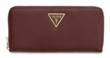 GUESS Laurel II Large Zip Around Wallet L Burgundy GUESS Laurel II Large Zip Around Wallet L Burgundy