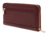 GUESS Laurel II Large Zip Around Wallet L Burgundy GUESS Laurel II Large Zip Around Wallet L Burgundy